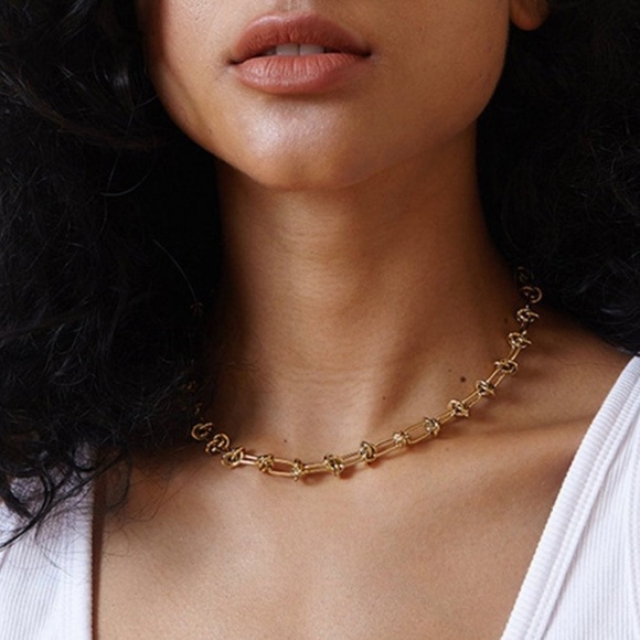 GP Knotted Rope Necklace - Picture 3 of 6